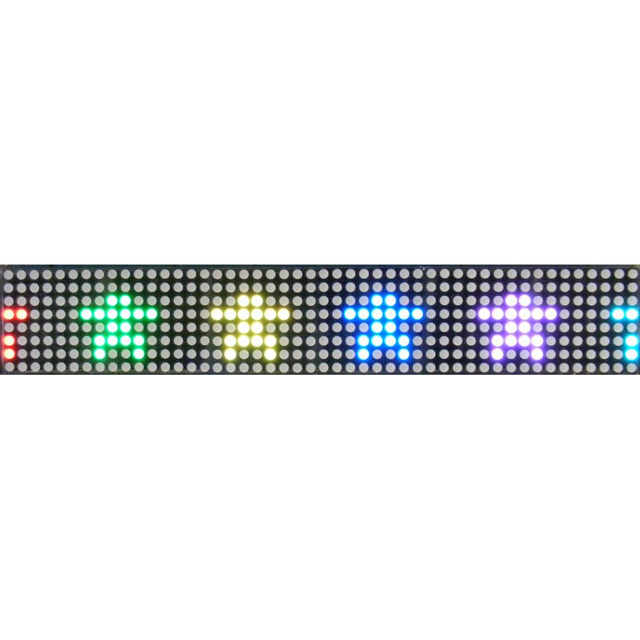 LED Matrix kijelző, színes