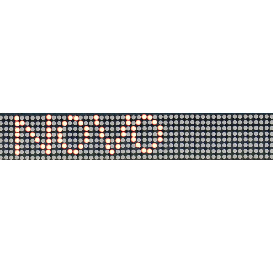 LED Matrix kijelző, egyszínű, piros